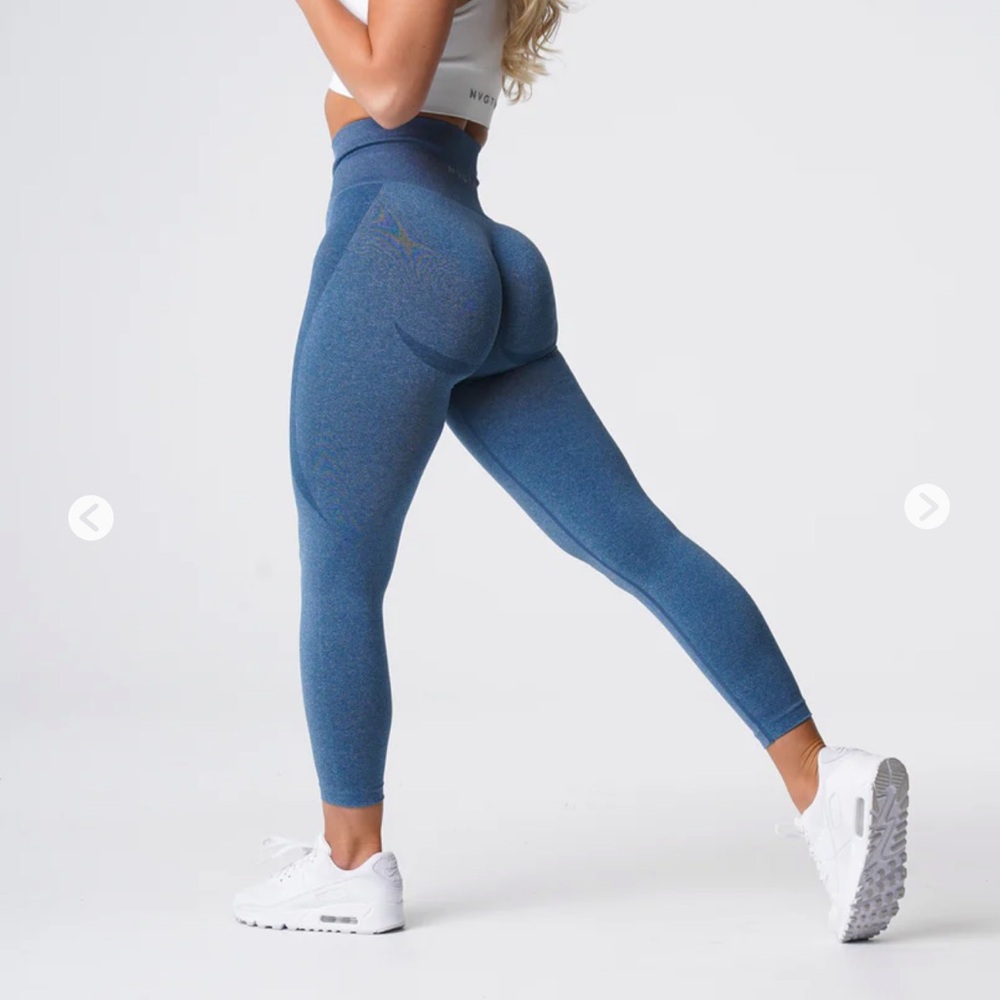 NVGTN SLATE BLUE CONTOUR LEGGINGS